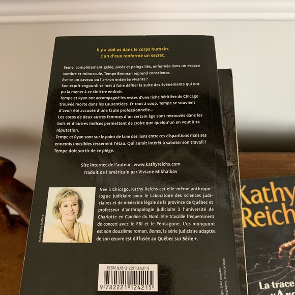 Livre l’Os Manquant Kathy Reichs - Picture 3 of 5